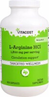 Vitacost L-Arginine HCl Targeted Wellness Capsules 1800mg