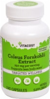 Vitacost Coleus Forskohlii Extract Herbal Supplement Capsules 250mg