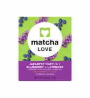 Matcha Love® Japanese Matcha Blueberry Lavender Tea Bags Perspective: Main