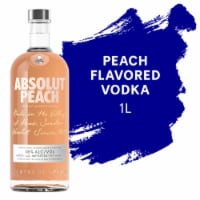Absolut Peach Flavored Vodka Perspective: Main