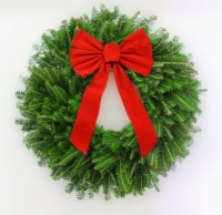 Holiday Wreath with Bow