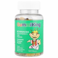GummiKing Echinacea Plus Vitamin C+ Zinc for Kids Strawberry Orange Lemon Grape