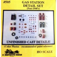 JL Innovative Design JLI505 Post 1940 Gas Station Detail Set