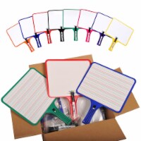 Kleenslate Concepts Llc. KLS5132 Kleenslate Dry Erase Paddles 24Pk Rectangular Classroom Set