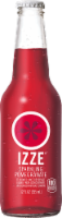 IZZE® Sparkling Juice Drink Pomegranate Flavored Juice Drink Perspective: Main