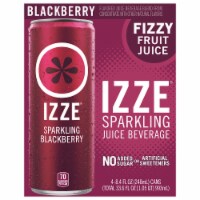 Izze® Blackberry Sparkling Juice Beverage Perspective: Main