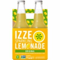 Izze® Sparkling Juice Lemon Flavored Juice Drinks Perspective: Main