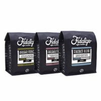 Fidalgo Coffee Value Pack #2 Dark Roasts,12-oz Whole Bean, 3 pack
