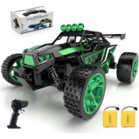 iBot NC32969-AM Unisex Jelly Play Remote Control Racing Car for 60 Min Play Great Gift, Green
