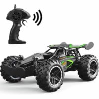 iBot NC33021-AM Blexy Water-Resistant High Speed Remote Control Car, Black & Green