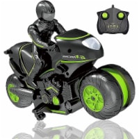 iBot NC33047-AM 2.4GHz Kids Masefu Stunt Remote Control Power Wheel Racing Motorcycle for Uni
