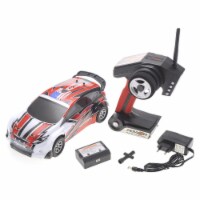 iBot NC33080-AM 1 - 14 Scale NQD Remote Control Monster Truck All Terrain Car, Red