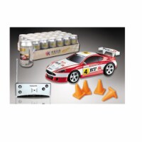 AZ Trading NC33121-AZ 2 in. Type 4 iBot Remote Control Mini Soda Can Car, White & Red