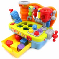 AZ Trading NC33165-AZ Little Engineer Multifunctional Musical Learning Workbench Play Tools f