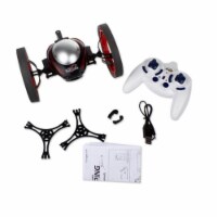 AZ Trading NC33204-AZ iBot Gyro 4 Channel 2.4 Ghz Remote Control Jumping Vehicle Car, Red