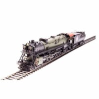 Broadway BLI6712 HO Great Northern S-2 4-8-4 Glacier Green Boiler with Open Cab No.2576 Model