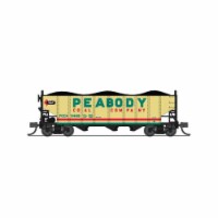 Broadway BLI7163 N Scale Peabody H2A 3-Bay B Hopper Model Train - Pack of 2
