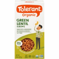 Tolerant Food Organic Green Lentil Pasta Simply Legumes™ Gluten Free Elbow Macaroni