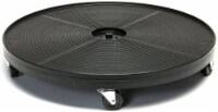 DeVault (#2400B) Plant Dolly, Black, 24-Inch