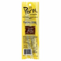 Primal Strips Meatless Vegan Jerky Soy Texas BBQ