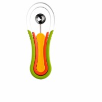 Chef N 6406516 ScoopTroop Melon Baller & Fruit Scoops Set  Plastic - Multi-Colored