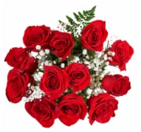 Dozen Assorted Rose Bouquet Perspective: Main