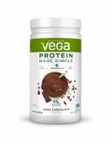 Vega Protein Made Simple Dark Chocolate Protein Powder