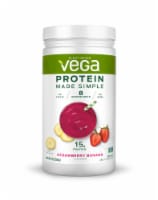 Vega Protein Made Simple Strawberry Banana Drink Mix