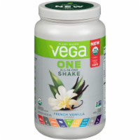 Vega One Organic French Vanilla Flavored All-in-One Shake Drink Mix