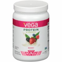 Vega Protein & Greens Plant-Based Berry Flavored Drink Mix Powder