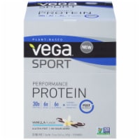 Vega Sport Plant-Based Performance Protein Vanilla Drink Mix 12 Count