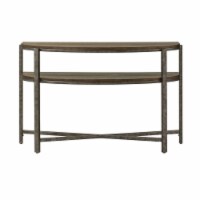Breckinridge Medium Brown Demilune Sofa Table