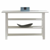 Summer House White Sofa Table