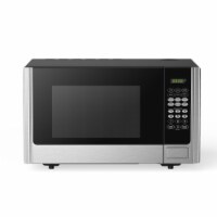 Black+Decker 900 Watt 0.9 Cubic Feet Counter Microwave Oven, Stainless Steel
