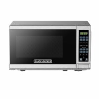 Black+Decker 700 Watt 0.7 Cubic Feet Stainless Steel Countertop Microwave Oven