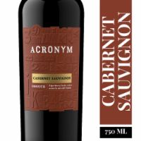 Acronym Smooth Cabernet Sauvignon Red California Wine Perspective: Main