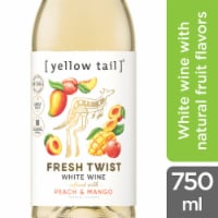 Yellow Tail Fresh Twist Peach And Mango Blend-Australia Australia Flavored Wine