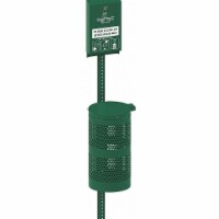 Poopy Pouch Pet Waste Disp. Station Green 10 gal. PP H KIT 1