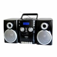 Naxa NPB426 Portable CD Player with AM/FM Stereo Radio Cassette Player/Recorder