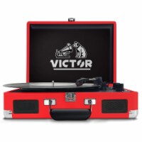 VICTOR VSRP-800-RD METRO 8 In Suitcase Turntable