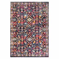 Deia Persian Jewel Tones Bohemian Area Rug
