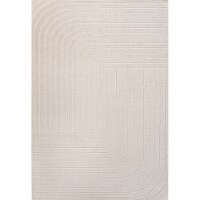 Odense Minimalist Angle Geometric Ivory/Cream Area Rug