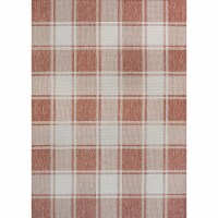 Sabine Traditional Farmhouse Bold Gingham Indoor/Outdoor Area Rug Perspective: Main