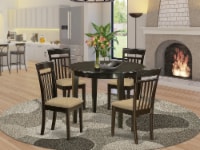 BOCA5-CAP-C 5 Pc small table & Chairs set-round table & 4 Chairs