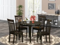 BOCA5-CAP-W 5 PC Kitchen nook Dining set-Kitchen Table and 4 Kitchen Chairs.