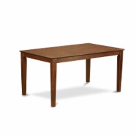 Cano6C-Mah-C 6-Pc Dining Table With Bench Set- Table And 4 Dining Chairs And Bench