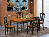 NIKE5-BCH-W 5 PC Table set-Dining Table and 4 Dining Chairs