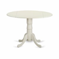 5 Pc Set 1 Table & 4 Linen White Dinning Chairs - Linen White Finish
