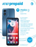 AT&T Prepaid Moto Fogo LTE - Sapphire Blue Perspective: Main