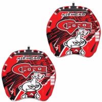 Airhead G Force 3 Triple Rider Inflatable Towable Lake Performance Tube (2 Pack)